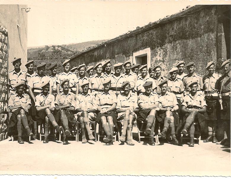 5th Camerons (Officers), Fleri, Aug 1943