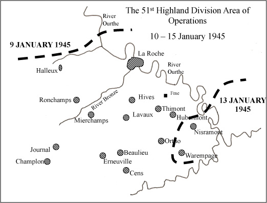 Area of Operations - Ardennes