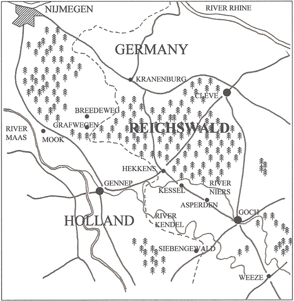 Area of Operations - Reichswald