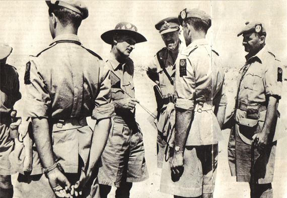 Montgomery and the 5th Camerons