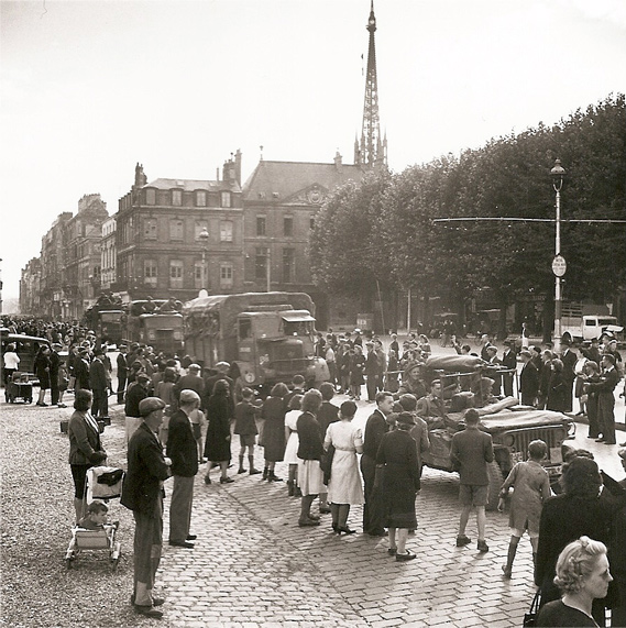 51st Highland Division Enter Rouen