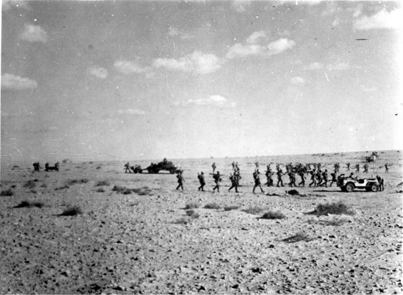 Moving into Position, Wadi Akarit