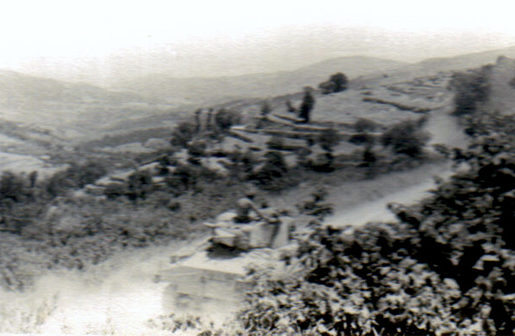 Sherman Tank at Francofonte